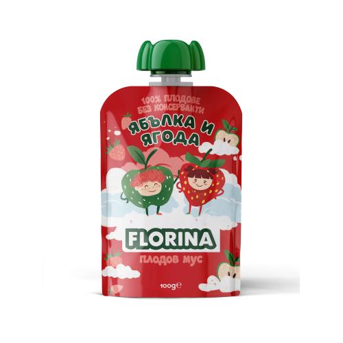 ФЛОРИНА 100пр Ябълка и ягода 100 гр.