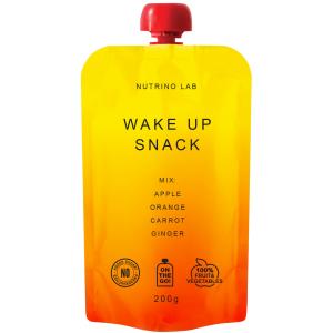 НУТРИНО ЛАБ Пюре микс от плодове и зеленчуци Ябълка, Портокал, Морков и Джинджифил 200 гр.