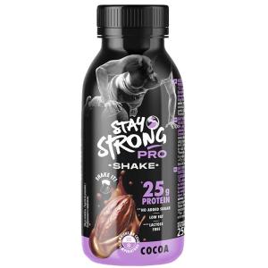 Млечен шейк протеинов без лактоза, с вкус какао Stay Stong PRO 250ml