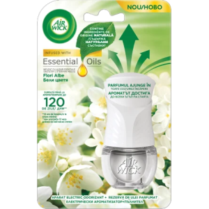 Машинка AIRWICK за контакт white flowers