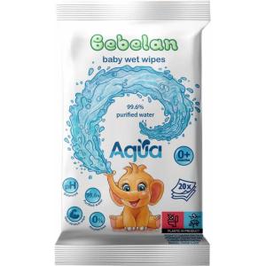 БЕБЕЛАН МОКРИ КЪРПИ 20БР ВОДНА 99.6% AQUA