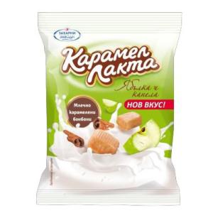 Б-НИ КАРАМЕЛ ЛАКТА 0,120 ЯБЪЛКА И КАНЕЛА