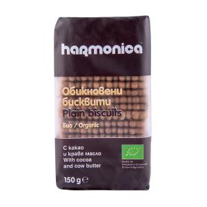 ХАРМОНИКА БИО ОБИКНОВЕНИ Б-ТИ С КРАВЕ МАСЛО И КАКАО 0.150