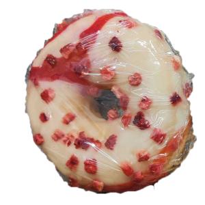 ДОНАТ С ГЛАЗУРА И ЯГОДОВИ СТЪРГОТИНИ 0.070 ЗАМРАЗЕН