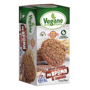 VEGANO овесени бисквити с рожков 170г