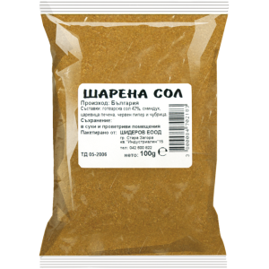 ШИДЕРОВ ШАРЕНА СОЛ 0.100