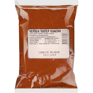 ШИДЕРОВ ЧЕРВЕН ПИПЕР СЛАДЪК КЛАСИК 0.100