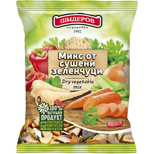 ШИДЕРОВ МИКС СУШЕНИ ЗЕЛЕНЧУЦИ 0.100