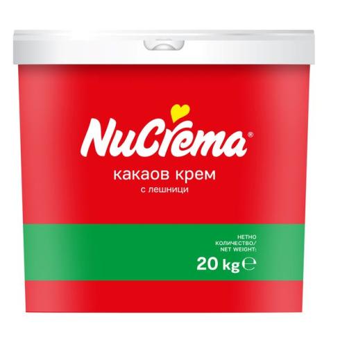 НУКРЕМА КАКАОВ КРЕМ 20кг С ЛЕШНИЦИ