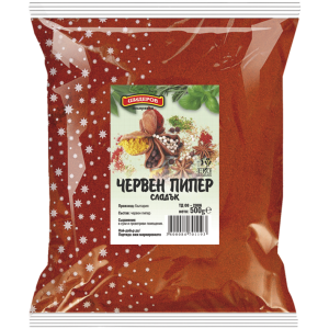 ШИДЕРОВ ЧЕРВЕН ПИПЕР СЛАДЪК 0,500 кг