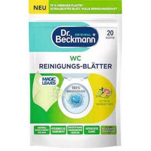 Д-Р БЕКМАН ПОЧИСТВАЩ РАЗТВОРИМ ПРЕПАРАТ ЗА ТОАЛЕТНА НА ЛЕНТИ ЦИТРУС 20бр