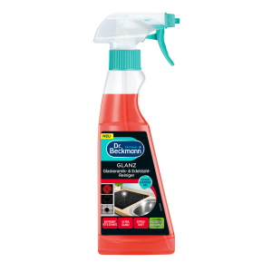 Д-Р БЕКМАН СПРЕЙ ЗА ПОЧИСТВАНЕ НА СТЪКЛОКЕРАМИЧНИ ПЛОТОВЕ И ПОВЪРХНОСТИ ОТ НЕРЪЖДАЕМА СТОМАНА 0.250