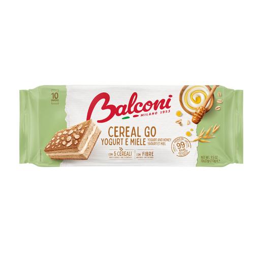 БАЛКОНИ CEREAL GO ЙОГУРТ И МЕД 10Х27гр