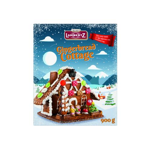 ЛАМБЕРЦ GINGERBREAD КЪЩА ЗА ВЕЩИЦИ 900ГР.