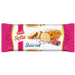 ДОМА РУЛО 0.200 СОФИЯ КРЕМ МАЛИНА ДЕКОРАЦИЯ