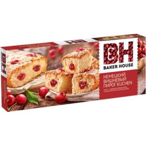 НЕМСКИ СЛАДКИШ KUCHEN BAKER HOUSE С ПЪЛНЕЖ ВИШНА 0.350
