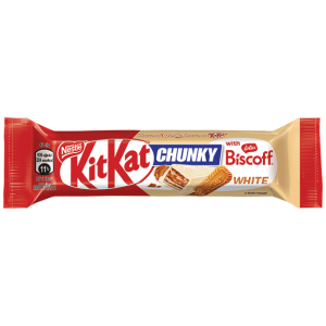 КИТ КАТ ЧЪНКИ БЯЛ BISCOFF 24x42г