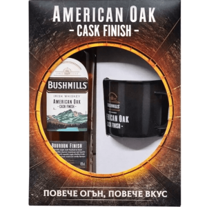 УИСКИ БУШМИЛС БЪРБЪН КАСК С ЧАША 22 0.700