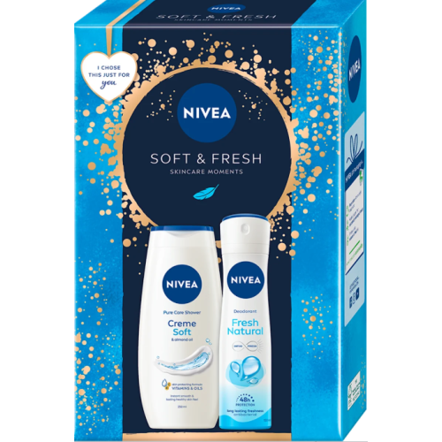 КОМПЛЕКТ НИВЕА SOFT & FRESH ДГ 0.250МЛ+ДЕО 150МЛ