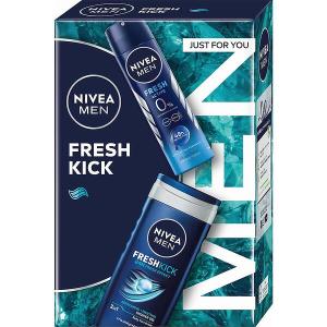 КОМПЛЕКТ НИВЕА MEN FRESH KICK ДГ 0.250МЛ+ДЕО 150МЛ