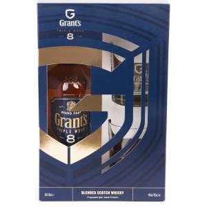 УИСКИ ГРАНТС ТРИПЪЛ УУД 8YO 0.70Л С ДВЕ ЧАШИ 2024