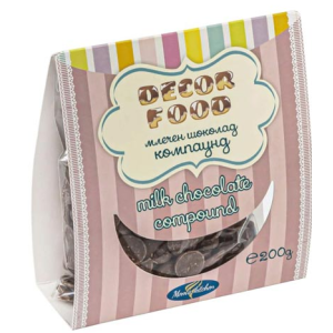 МЛЕЧЕН ШОКОЛАД 0.200 DECOR FOOD