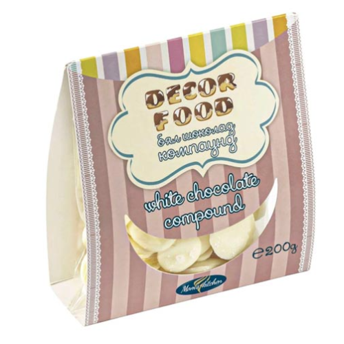 БЯЛ ШОКОЛАД 0.200 DECOR FOOD