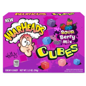 ЖЕЛИРАНИ Б-НИ WARHEADS CUBES SOUR BERRY MIX 0.099