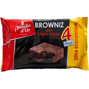 БРАУНИЗ MOULIN DOR 0.240 С КАКАОВО-ЛЕШНИКОВ КРЕМ ФЕМИЛИ ПАК
