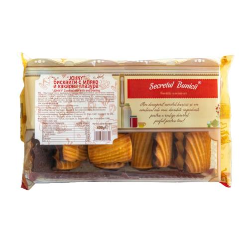 Б-ТИ SECRETUL BUNICII JOHNY 0.400 С МЛЯКО И КАКАОВА ГЛАЗУРА