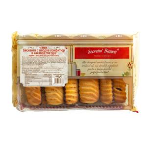 Б-ТИ SECRETUL BUNICII EMMA 0.400 С ПЛОДОВ КОНФИТЮР И КАКАОВА ГЛАЗУРА