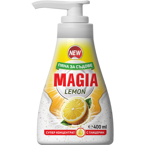 MAGIA - ПЯНА ЗА СЪДОВЕ 0.400ML. - ЛИМОН