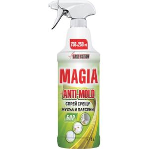 MAGIA - ПРЕПАРАТ ПРОТИВ МУХЪЛ И ПЛЕСЕН 1000ML. - БОР