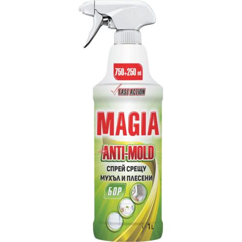 MAGIA - ПРЕПАРАТ ПРОТИВ МУХЪЛ И ПЛЕСЕН 1000ML. - БОР