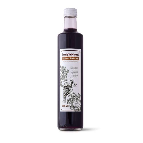 ХАРМОНИКА БИО СИРОП ОТ БЪЗАК С МЕД 0.500