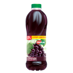 ПРИСАН ПЛОДОВА НАПИТКА 2л ГРОЗДЕ СУПЕР СДЕЛКА