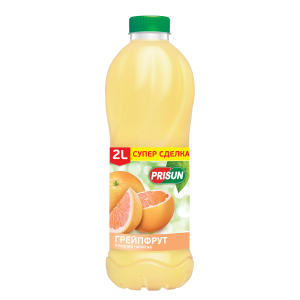 ПРИСАН ПЛОДОВА НАПИТКА 2л ГРЕЙПФРУТ СУПЕР СДЕЛКА