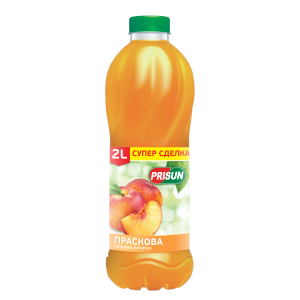 ПРИСАН ПЛОДОВА НАПИТКА 2л ПРАСКОВА СУПЕР СДЕЛКА