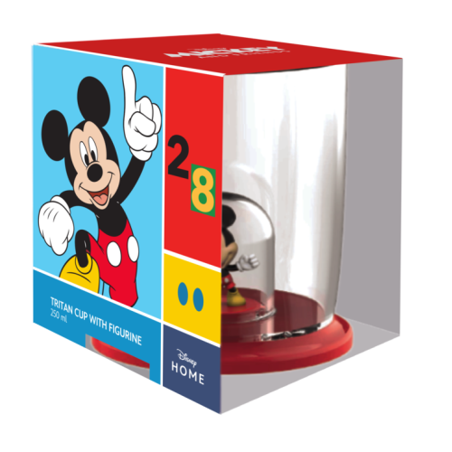 MICKEY - ЧАША С ДРЪЖКА 250МЛ С ФИГУРКА
