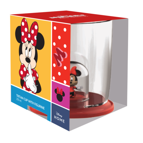 MINNIE - ЧАША С ДРЪЖКА 250МЛ С ФИГУРКА