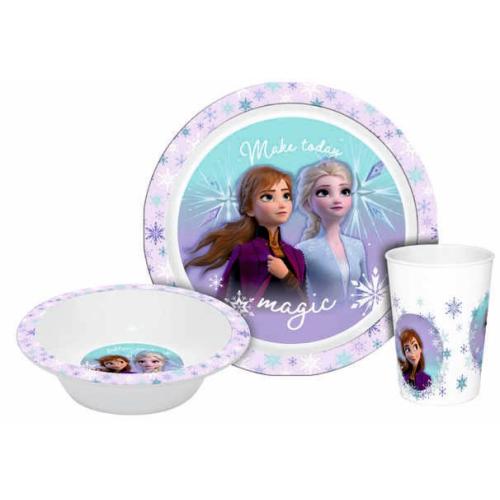 ДЕТСКИ КОМПЛЕКТ ЗА ЗАКУСКА 3 ЧАСТИ - FROZEN
