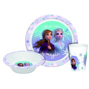 ДЕТСКИ КОМПЛЕКТ ЗА ЗАКУСКА 3 ЧАСТИ - FROZEN