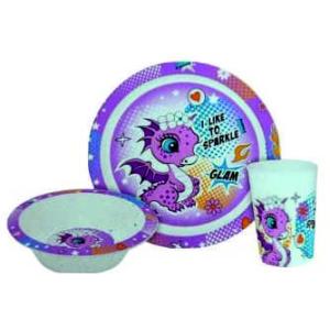 ДЕТСКИ КОМПЛЕКТ ЗА ЗАКУСКА 3 ЧАСТИ - DRAGONANA