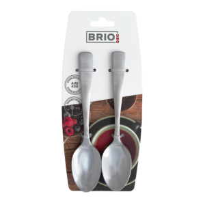 BRIO UNO-ЛЪЖИЦА ЗА ЧАЙ-(S.S.18/0)-6БР