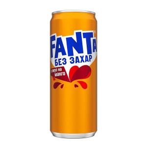 ФАНТА 0.330 МАНГО БЕЗ ЗАХАР КЕН