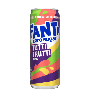 ФАНТА 0.330 БЕЗ ЗАХАР ТУТИ ФРУТИ КЕН