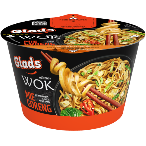 ИНСТАНТНИ НУДЪЛИ GLADS WOK 0.095 С ВКУС МИ ГОРЕНГ