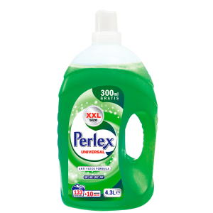 ПРЕПАРАТ ЗА ПРАНЕ ПЕРЛЕКС УНИВЕРСАЛ 4.3Л 133+10 ПРАНЕТА
