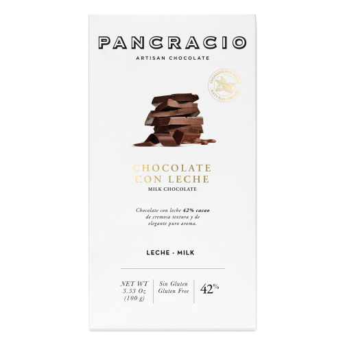 Ш-Д БЕЗ ГЛУТЕН PANCRACIO 0.100 MILK CHOCOLATE 42пр