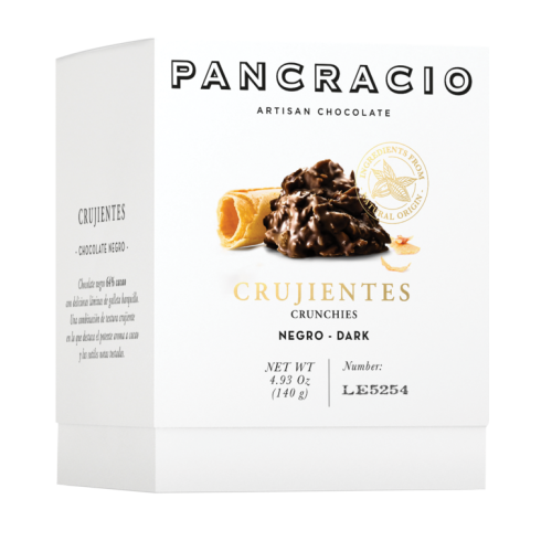 Б-НИ PANCRACIO 0.140 CRUNCHIES - DARK CHOCOLATE